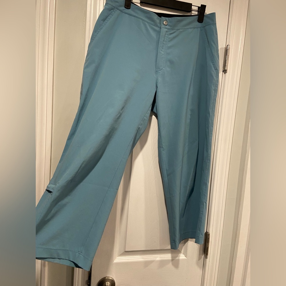 Light Blue Wide-Leg Women’s Pants